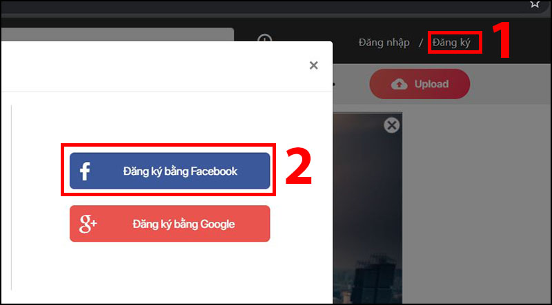 Hướng dẫn đăng ký tài khoản trên web chiasenhac